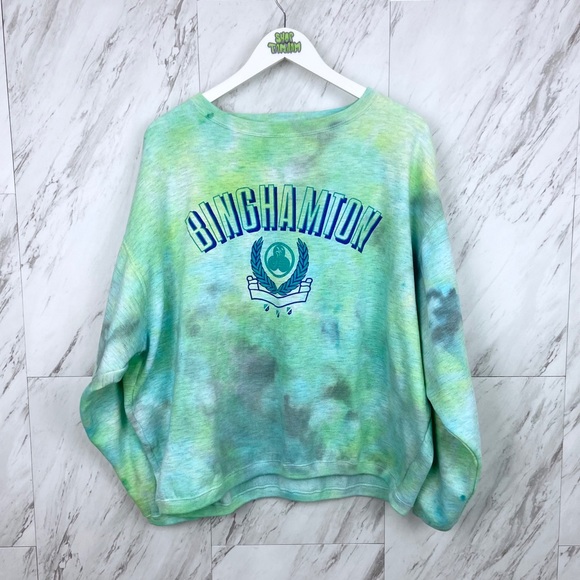 Vintage Tops - Vintage SUNY Binghamton Sweatshirt
